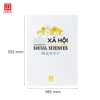 Vở gáy ghim 120 trang Study Đậu Xã Hội (môn Văn, Sử, Địa) - 1470