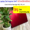 Laptop Dell inspiron 5447 mầu đỏ vỏ nhôm