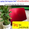 Laptop Dell inspiron 5447 mầu đỏ vỏ nhôm