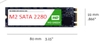 SSD M2 sata 2280 120gb WD Green