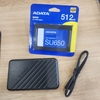 Ổ cứng di động SSD 2.5'' 512gb Adata SU650 chống va đập