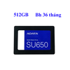 Ổ cứng SSD 512gb Adata SU650
