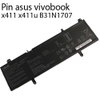 pin laptop asus x411 x411u B31N1707