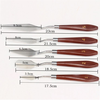 Bộ bay pha màu 5 cây - Palette knives
