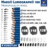 Bút Chì Đức Staedtler Mars Lumograph Thân xanh