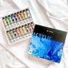 Bộ Màu Acrylic Sunway Dạng Tuýp 12ml