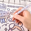 Dao rọc giấy dạng bút bấm đầu siêu nhỏ hình gấu