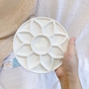 Palette pha màu bằng sứ