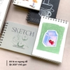 Sổ Vẽ Phác Thảo sketchbook Crabit