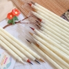 Cọ Vẽ Bút Lông Thư Pháp Cán Trắng Vân Đá