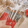 Cọ Vẽ Đầu Bằng Lông Chồn MixMulti Lith Lynna