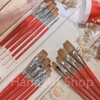 Cọ Vẽ Đầu Bằng Lông Chồn MixMulti Lith Lynna