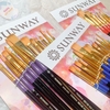 Bộ Cọ Vẽ 12 Cây Sunway Lông Nhân Tạo