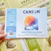 Giấy Vẽ Màu Nước Canson 224Gsm