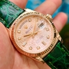 dong-ho-rolex-day-date-118135-rose-gold-18k-mat-vi-tinh-hong