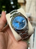dong-ho-rolex-datejust-41-126300-mat-so-xanh-coc-so-la-ma