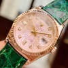 dong-ho-rolex-day-date-118135-rose-gold-18k-mat-vi-tinh-hong