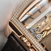 corum-golden-bridge-automatic-in-rose-gold-with-diamond-bezel-on-brown-crocodile