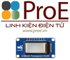 0.96inch Transparent OLED Display Module, 128 × 64 Resolution, SPI/I2C Interface, SSD1312 Driver IC