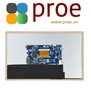 10.1inch QLED Quantum Dot Display, Capacitive Touch, 1280×720, G+G Toughened Glass Panel, Various Systems Support