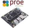 103110022 EX1 Carrier Board for Jetson Nano/Xavier NX/TX2 NX with compact function design and same size of NVIDIA Jetson Xavier NX carrier board (Pre-installed Wifi and supporting 4G & Nano-SIM card )