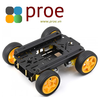 Robot-Chassis Series Smart Mobile Robot Chassis Kit, Options for wheels and chassis