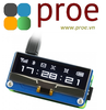 128×32, 2.23inch OLED display HAT for Raspberry Pi