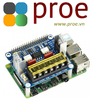 2-CH TRIAC HAT 2-CH Triac HAT for Raspberry Pi, Integrated MCU, UART / I2C