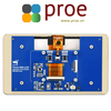 7inch Capacitive Touch Display, DSI Interface, IPS Screen, 800×480, 5-Point Touch, with case(optional)