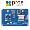 4.3inch QLED Display, DSI Interface, 800 × 480, Integrated Structure, Toughened Glass Panel
