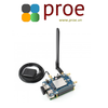 Raspberry Pi LTE Cat 6 Communication HAT, LTE-A Global Multi-band, GNSS Positioning, comes with EM060K-GL Module