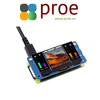 Triple LCD HAT For Raspberry Pi, Onboard 1.3inch IPS LCD Main Screen and Dual 0.96inch IPS LCD Secondary Screens
