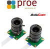 Arducam 12MP*2 Synchronized Stereo Camera Bundle Kit for Nvidia Jetson Nano and Xavier NX, Two 12.3MP IMX477 Camera Modules with CS Lens and Camarray Stereo Camera HAT