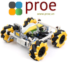 BuildMecar Kit, Smart Building Block Robot with Mecanum Wheels, 5MP Camera, Based on Raspberry Pi Build HAT