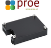 Dedicated Aluminum Heatsink for Raspberry Pi Compute Module 4 CM4, with Antenna Notch