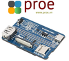 Nano Base Board (A) for Raspberry Pi Compute Module 4, Same Size as the CM4