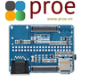 Nano Base Board (B) for Raspberry Pi Compute Module 4, Same Size as the CM4