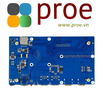 Raspberry Pi Compute Module 4 IO Board With PoE Feature, for all Variants of CM4