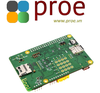 EC200U-EU C4-P01 Development Board Designed For QuecPython, Multi-Mode & Multi-Band Support, LTE Cat-1 / Bluetooth Communication, GNSS Positioning