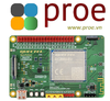 EC200U-EU C4-P01 Development Board Designed For QuecPython, Multi-Mode & Multi-Band Support, LTE Cat-1 / Bluetooth Communication, GNSS Positioning