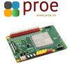 EC200U-EU C4-P01 Development Board Designed For QuecPython, Multi-Mode & Multi-Band Support, LTE Cat-1 / Bluetooth Communication, GNSS Positioning