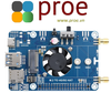 EM06-E LTE Cat-6 HAT for Raspberry Pi, Dual Antennas LTE-A, Multi Regions Multi Band, GNSS