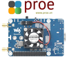 EM06-E LTE Cat-6 HAT for Raspberry Pi, Dual Antennas LTE-A, Multi Regions Multi Band, GNSS
