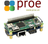 Ethernet / USB HUB HAT (B) for Raspberry Pi Series, 1x RJ45, 3x USB 2.0