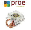 Low-Profile ICE Tower Cooling Fan for Raspberry Pi 4B/3B+/3B, Super Heat Dissipation