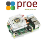 Low-Profile ICE Tower Cooling Fan for Raspberry Pi 4B/3B+/3B, Super Heat Dissipation