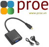 Cáp chuyển micro HDMI sang VGA