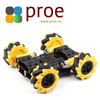 Robot-Chassis Series Smart Mobile Robot Chassis Kit, Options for wheels and chassis
