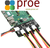 PCIe TO 4-Ch SATA 3.0 Expander, 6Gpbs High-speed SATA Interface, Supports CM4