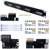 1U Rack Kit for Raspberry Pi 4, 19″ Rackmount, up to 4 Units